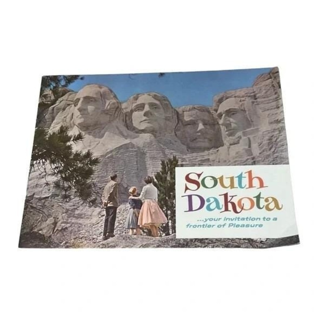 South Dakota Your Invitation to Frontier of Pleasure‎ Vintage Brochure 1970s